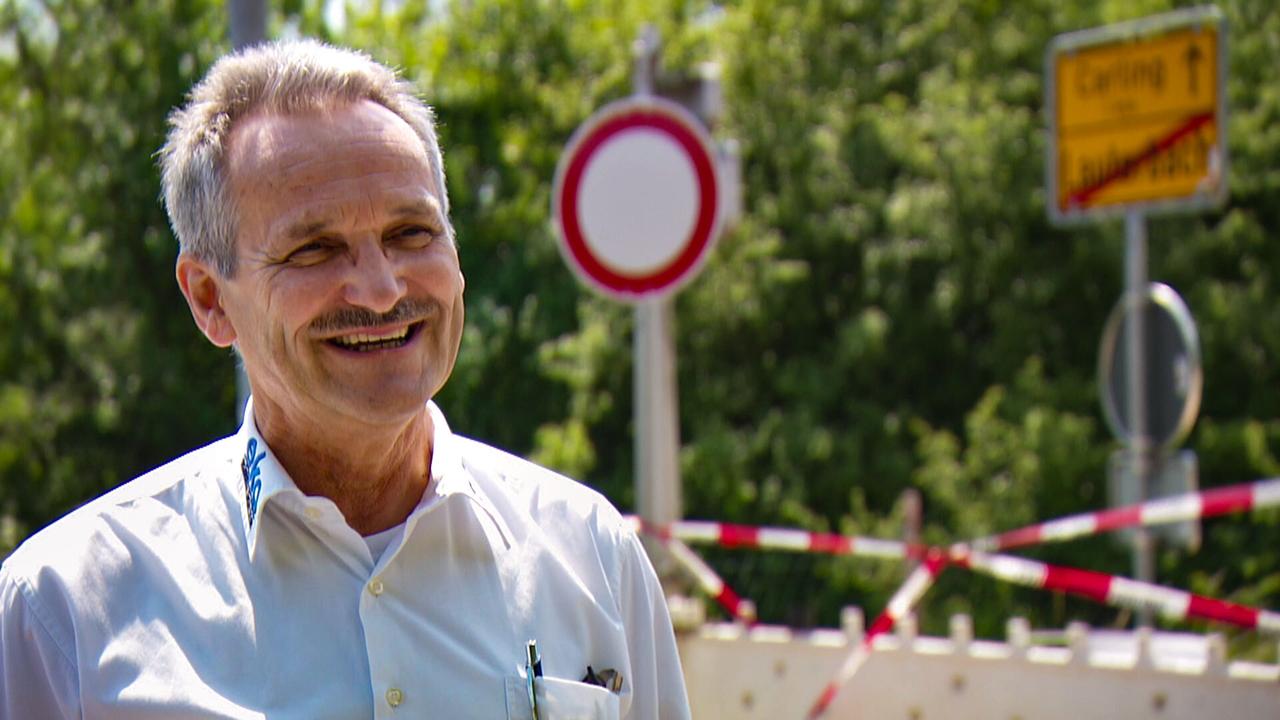 Der Baguetteangler Hartmut Fey (Foto: SR)